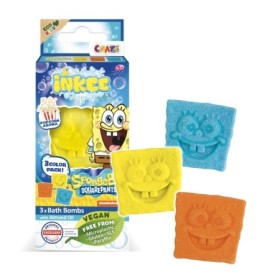 Bombe de baie Inkee 3 buc asortate in forma de SpongeBob